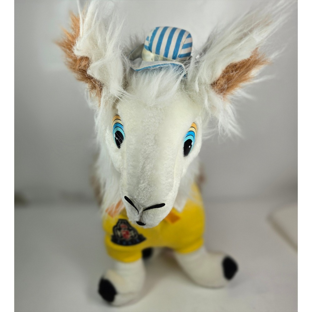 Vintage 1987 Ideal Michael Jackson Michaels Pets Louie The Llama Plush 12" Toy